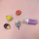 Extrokids 3 mixed icecream erasers with 1 highlighter-EKRG0007